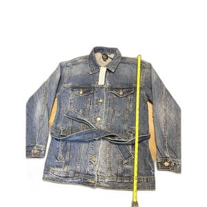 Urban Outfitters BDG Denim Jean Jacket with Tie Belt - Sz Small NEW w/TAGS
